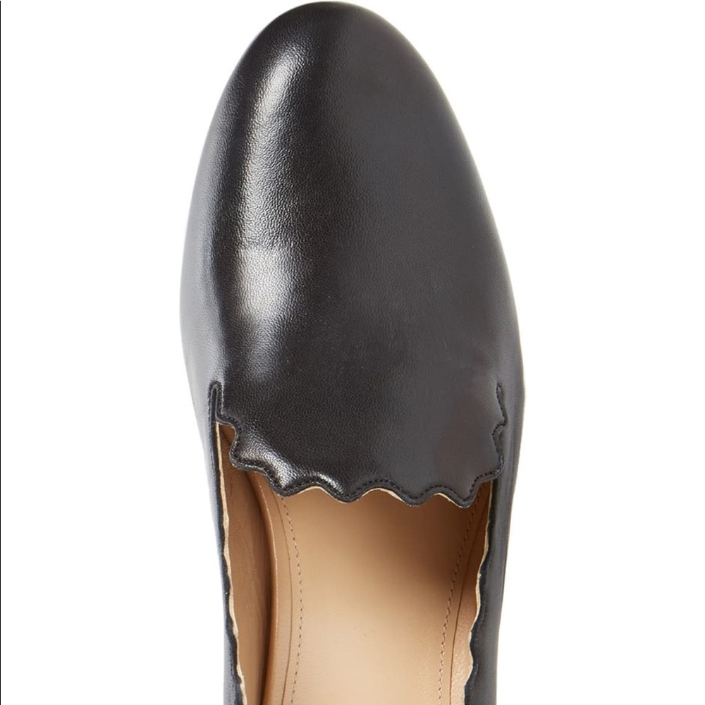 NEW CHLOE Scalloped Loafer Pump - Picture 8 of 9